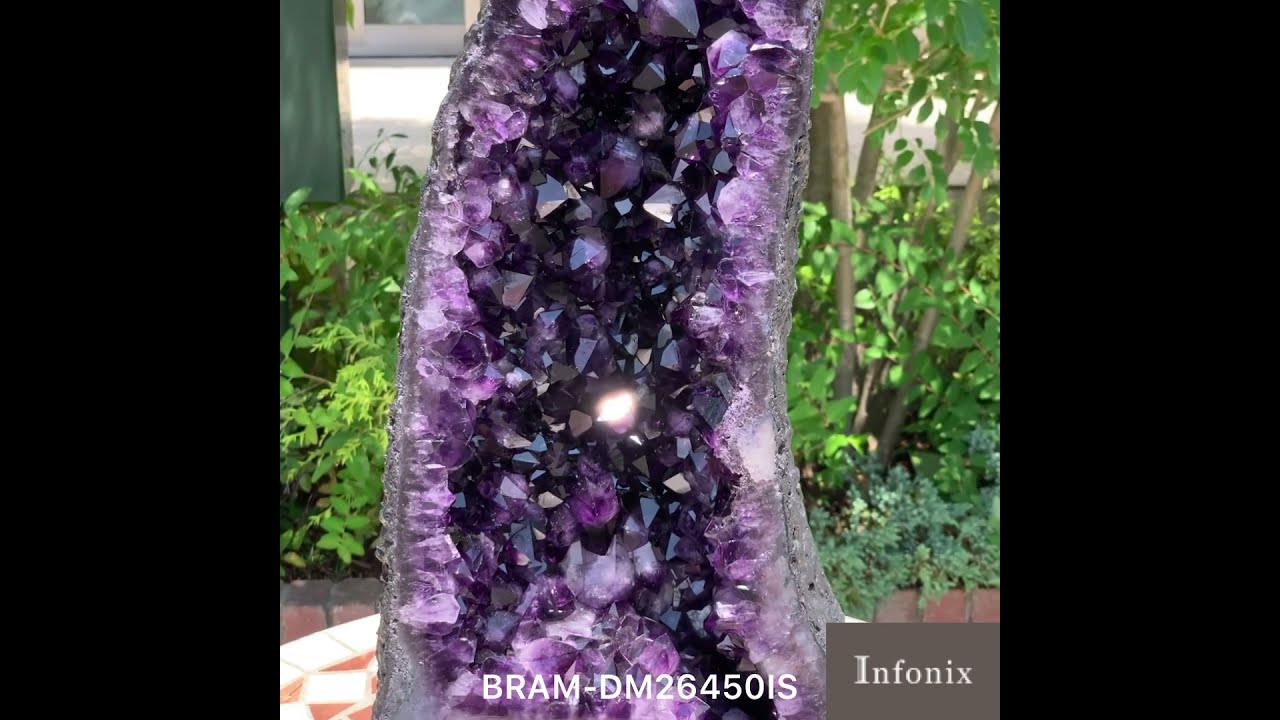 [トップクォリティ]ブラジル産アメジストドーム-slide-youtube