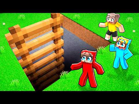 We Found a GIANT SCARY LADDER in Minecraft…