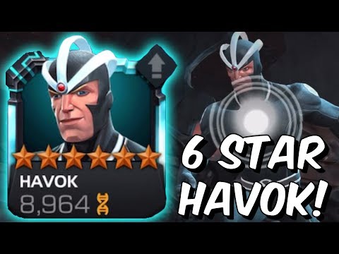 6 Star Havok Variant / Act 6 Gameplay! - SP3 Burst God - Marvel Contest of Champions