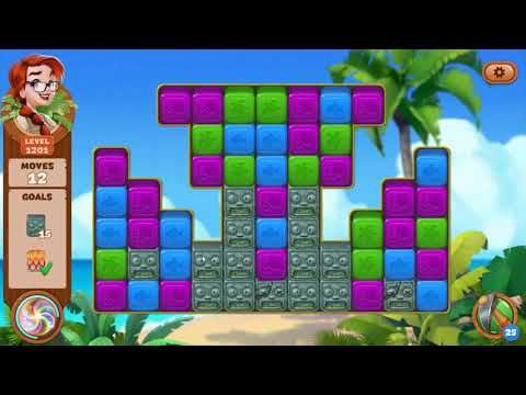 Lost Island Blast Adventure Level 1201 NO BOOSTERS - A S GAMING