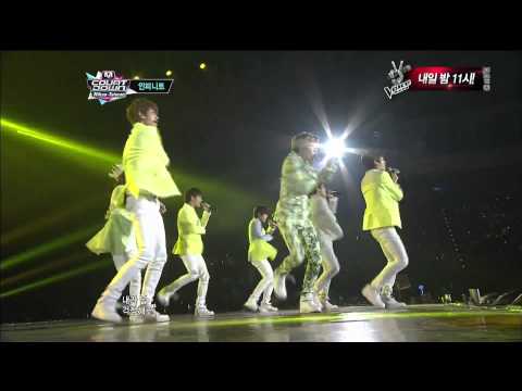 130425 INFINITE - Intro + Be Mine + Man In Love @ M! Countdown