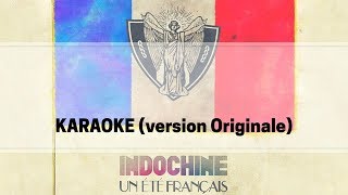 Indochine - Un été français (version Originale)[karaoké]