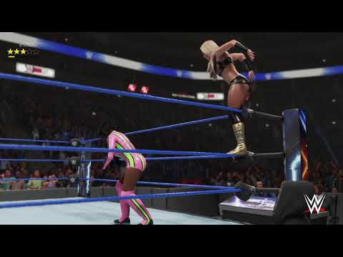 WWE 2K19 Naomi VS MandyRose Dream Match Smackdown