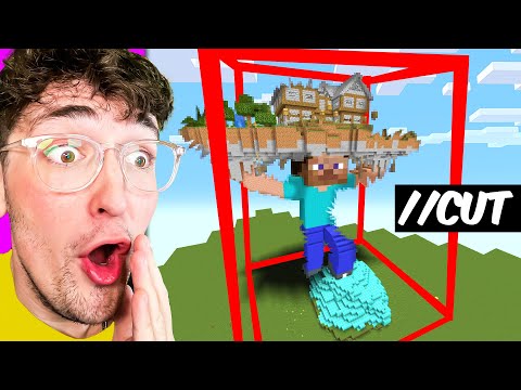 I Secretly Used //cut in a Minecraft Build Battle