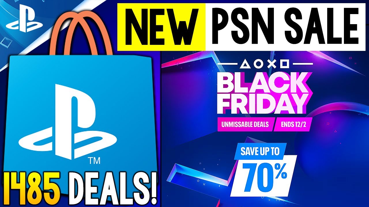 GIGANTIC NEW PSN SALE LIVE NOW! PSN BLACK FRIDAY 2024 Sale 1400+ Deals (NEW PlayStation Deals 2024)