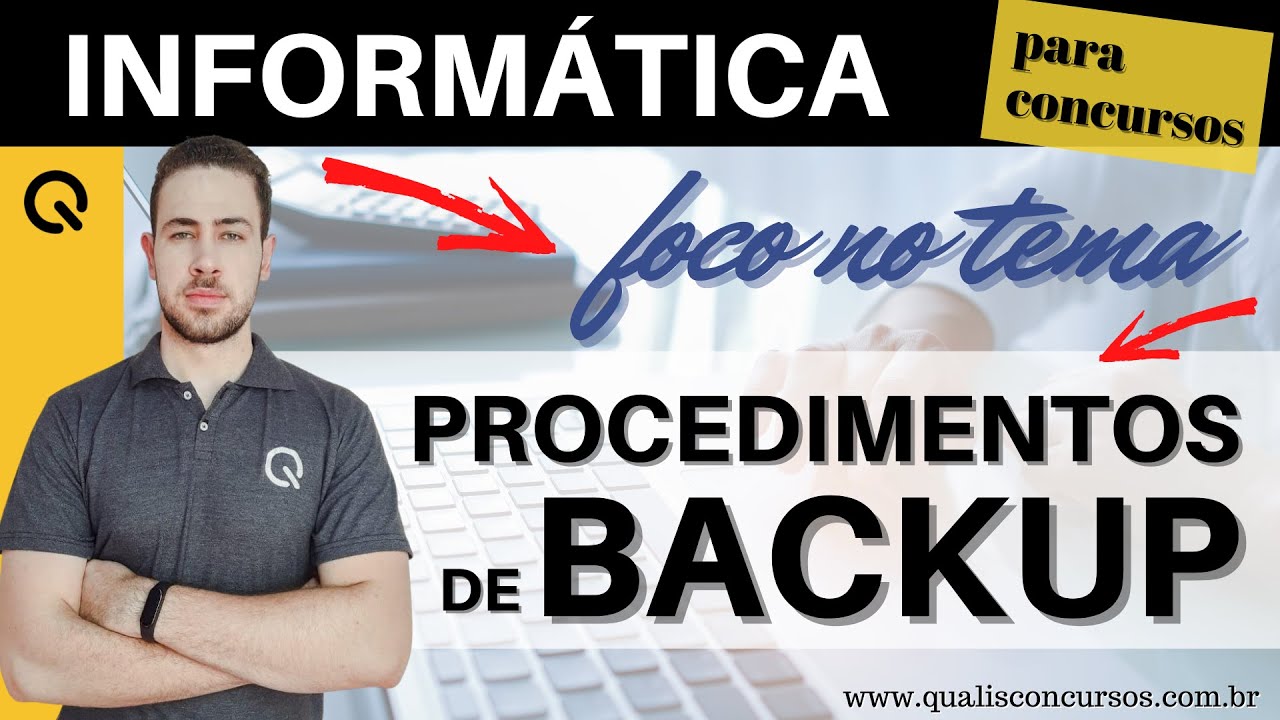 INFORMÁTICA - Procedimentos de Backup | Prof. Vinícius Gnandt