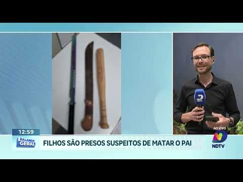 Homem é morto a golpes de facão em Passos Maia; filhos são presos