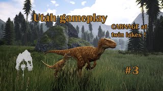 The Isle Adventures (Utah) - Carnage at twin lakes and annoying rexes !! #3