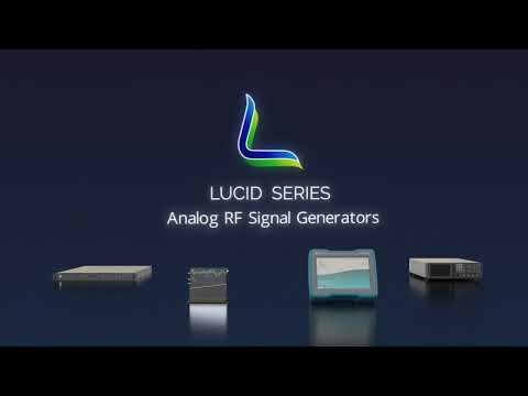 The All New Lucid Series - Multi Channel Analog RF Signal Generator logo