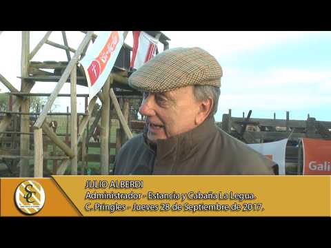 28-09-17 Nota Julio Alberdi - Estancia y Cabaña La Legua - Coronel Pringles