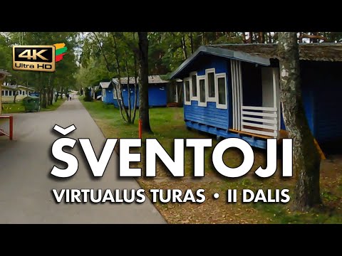 Šventoji • Vakarinė Miesto Pusė • 2025 Rugpjūtis • 4K Virtualus Turas • 🇱🇹 LITHUANIA