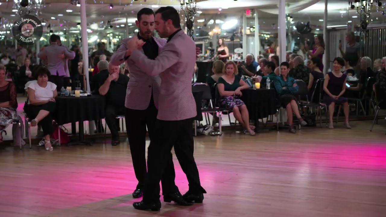 Live Tango Performance | Germán & Nicolás Filipeli – Tango Twins | Underground Milonga of Sarasota