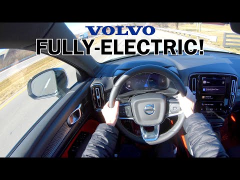 TORQUE MONSTER -- 2021 Volvo XC40 Recharge // POV Test Drive (3D Binaural Audio)