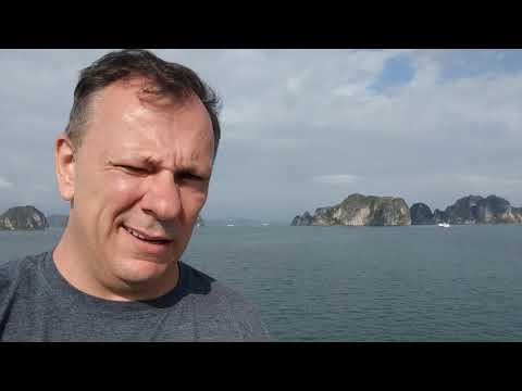 Ha Long Bay aboard the boat