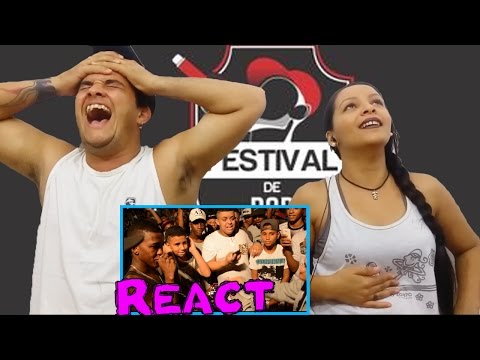 React 129 BHxSG Challenge.Mc Jhony x Mc Clara Lima l Edition 121 (SãoGonçalo Rap Festival)
