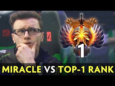 MIRACLE vs TOP-1 RANK — who is better hard carry?
