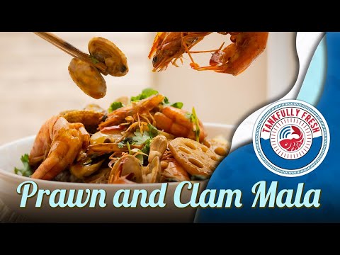 Prawn And Clam Mala with Milk Cabbage