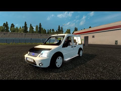 FORD TOURNEO CONNECT - Euro Truck Simulator V1.28 - Car Mod