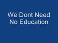 Pink Floyd - We Don't Need No Education Lyrics ...