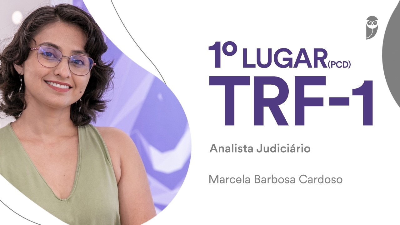 Baile dos Primeiros: Marcela Barbosa, aprovada em 1º lugar (Pcd) no concurso TRF 1 para AJAA