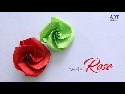 How to make : Twisted Rose