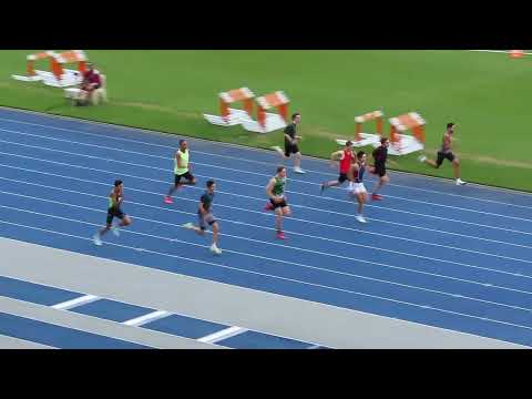 Ht3. 100m Men, Alana Boyd Shield, QSAC 1 October 2022