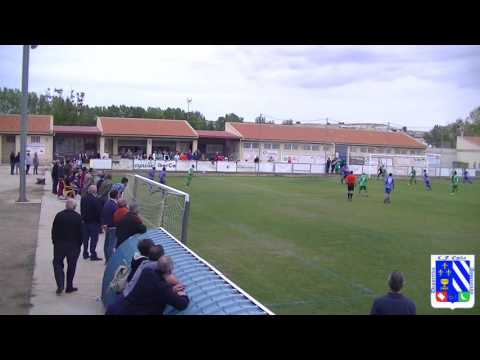Gol de Aitor Villalba, CF ÉPILA 2 - 0 CD Cuarte (16-10-2016)