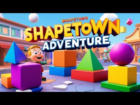 Shapetown Adventure | Learn 3D Shapes for Kids | InnoToonAcademy