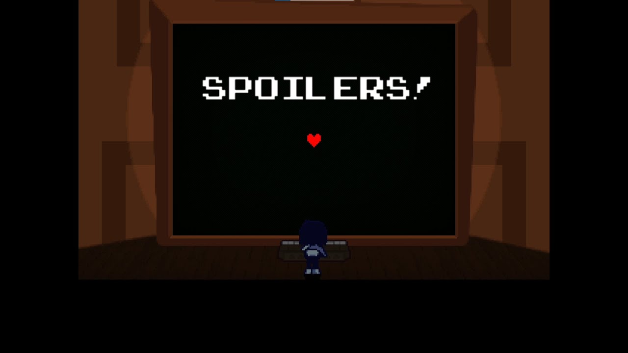 Deltarune Chapter 3 Sword Route + Secrets