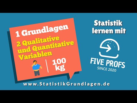 1.2 Qualitative und Quantitative Variablen
