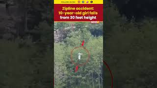 Download lagu Manali Zipline Accident Video: 10-year-old girl falls from 30 feet height #zipline #shorts mp3
