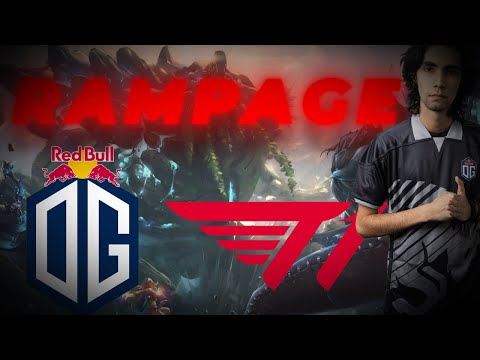 KING SumaiL with the rampage vs T1!!! - OG vs T1