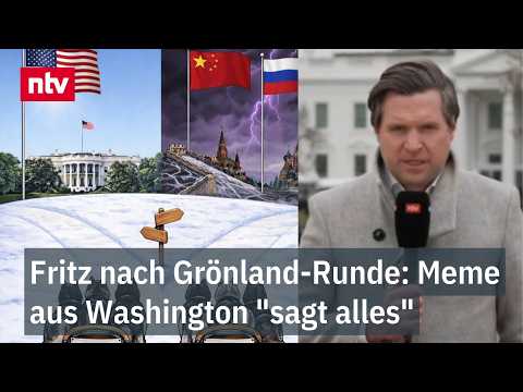 Fritz nach Grönland-Runde: Meme aus Washington "sagt alles" - Trump gibt Richtung vor | ntv
