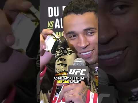 This MMA fighter loves smoking cigarettes