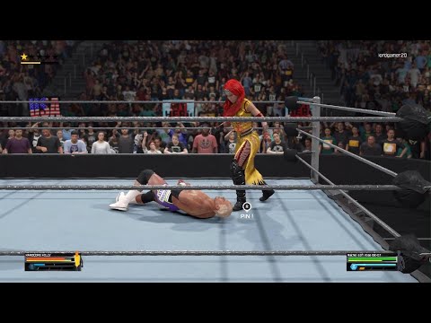 WWE 2K25 Rachel Sofia Rose vs Hardcore Holly Extreme Rules match  ECW World Championship Ecw 06