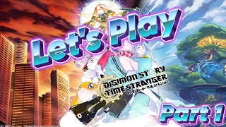 Let's Play Digimon Story Time Strangers Part 1