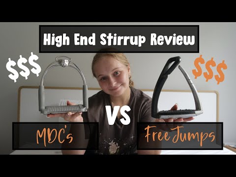 STIRRUP REVIEW: FreeJumps VS MDC's | Ivy M-P Dressage