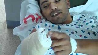 preview picture of video 'Car accident patient has tendons repaired in his right hand by IMA Doctors'