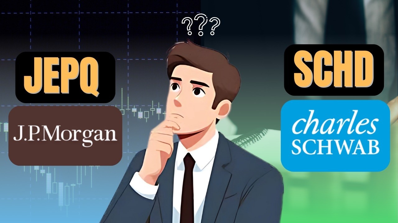 $100k In SCHD Or JEPQ | Which One Can Outperform Your Full Time Job Income | The WealthEchelon