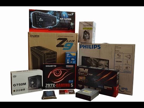 Gaming PC build with Z97, i5 - 4690K (July 2014) Video