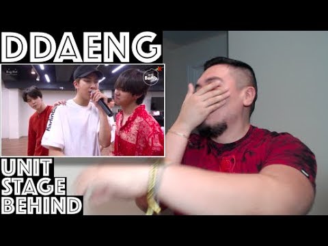 [BANGTAN BOMB] BTS UNIT STAGE BEHIND DDAENG Reaction