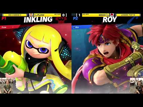 Big Cheese 3 SSBU: Flow vs Sriks (Inkling vs Roy) - Losers Top 12