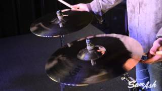Video thumbnail for Sabian HHX Evolution 16" & 18" Crash Cymbal | Quicklook by Sam Ash Direct