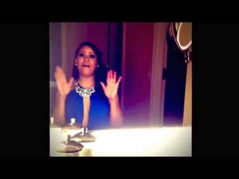 Farrah Franklin former member of Destiny's Child getting ready for her new Solo music video!