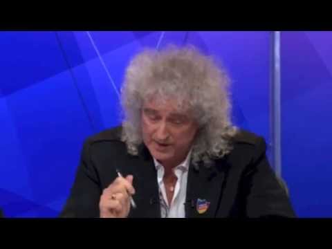 Brian May opinion on Labour Party - Question Time 14 May 2015 (clip)