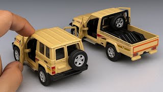 Unboxing of Toyota Land Cruiser Pickup & Jeep Saudi Arabian Kings ☠️ 
