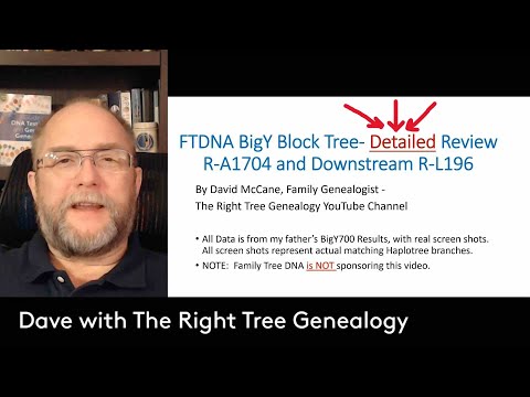 DNA - FTDNA BigY Block Tree- Detailed Review with Real Data!!