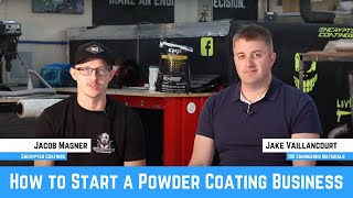 How to Start a Powder Coating Business #powdercoating #startingasmallbusiness