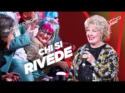 Monia arriva con un'amica speciale | The Voice Senior Italy 3 | Blind Auditions