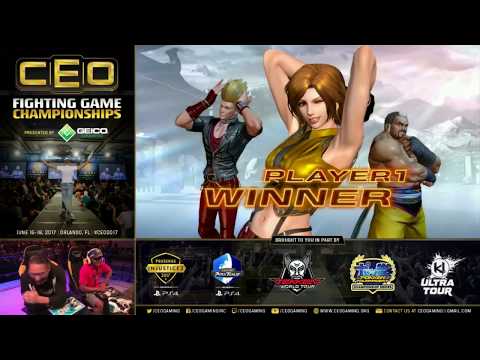 CEO 2017 KOF14 - ARCADESHOCK ALPHONSO vs EG CHRIS G